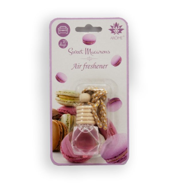 ARÔME osviežovače do auta 8 ml - Vôňa: Makronky