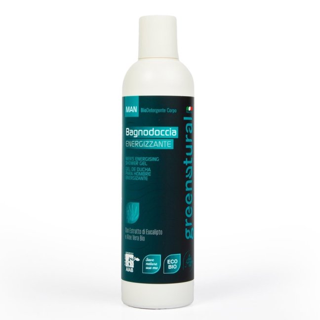 Greenatural Povzbudzujúci sprchový gél pre mužov BIO 250 ml