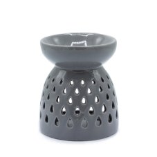 Klasická Aroma Lampa - Slza - Sivá