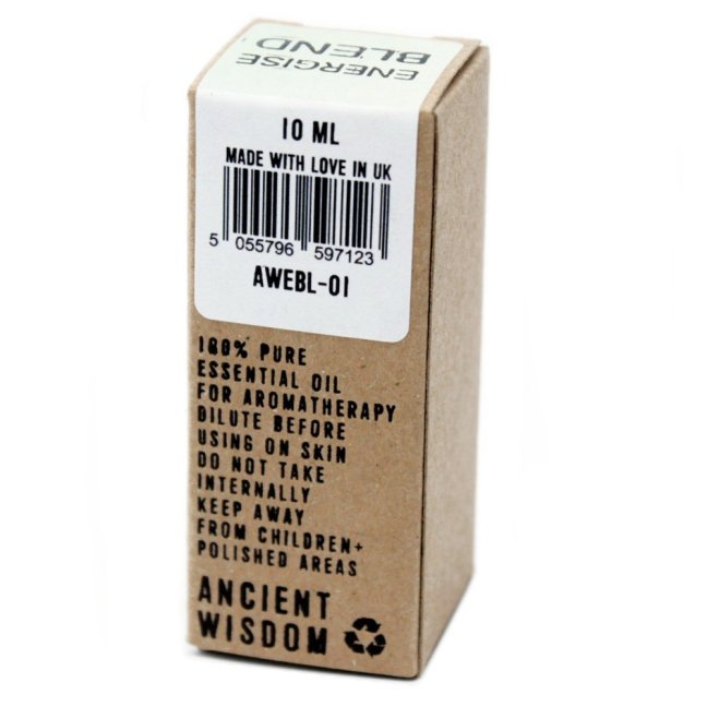 Ancient Wisdom Zmes Esenciálnych Olejov v Krabičke - Energia 10ml
