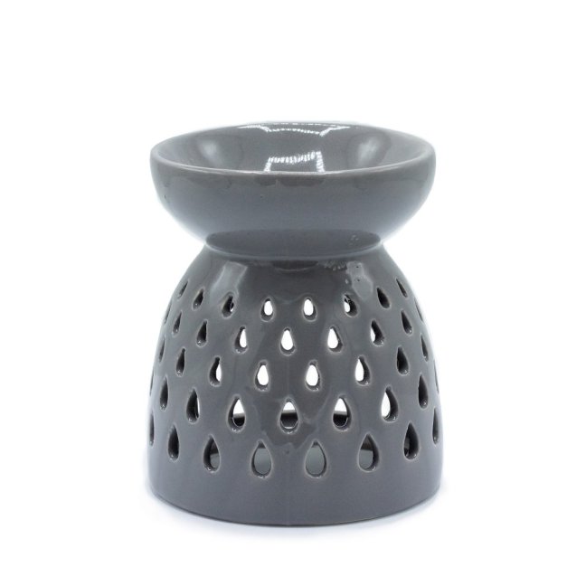 Klasická Aroma Lampa - Slza - Sivá