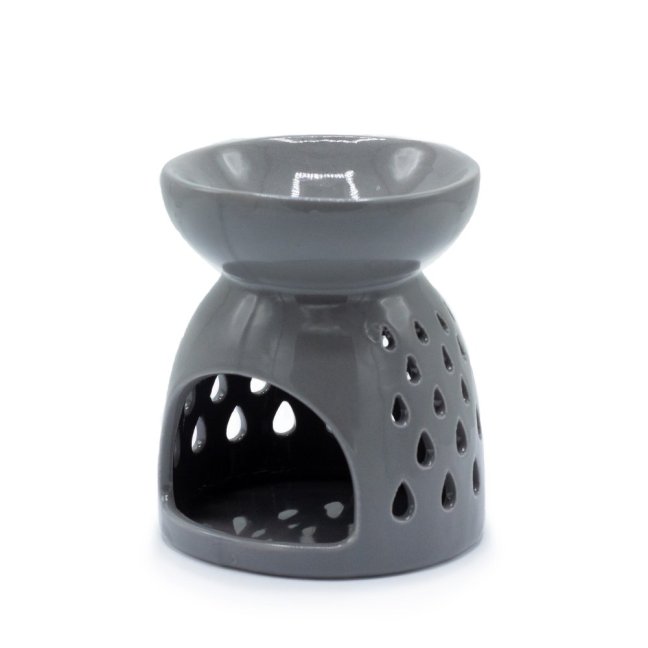 Klasická Aroma Lampa - Slza - Sivá