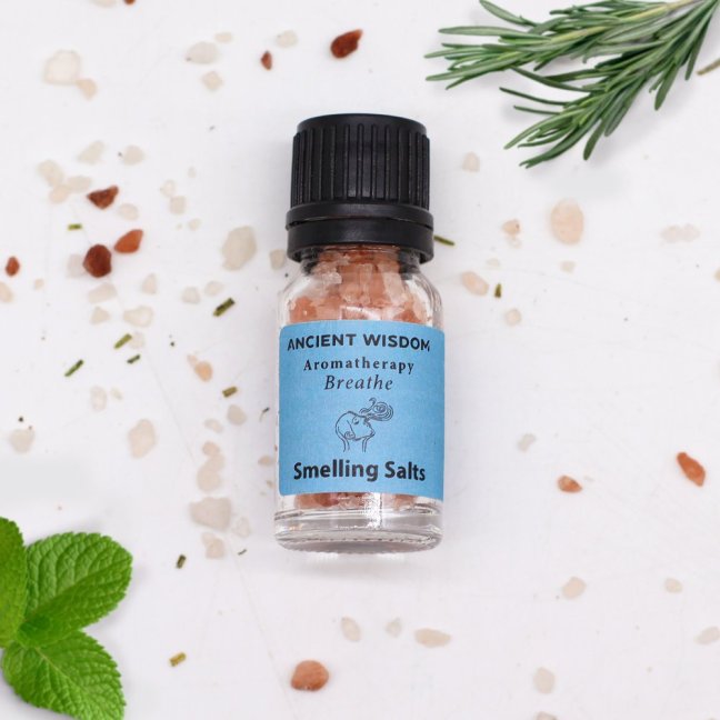 Aromaterapeutická Inhalačná Soľ - Nadýchnite sa