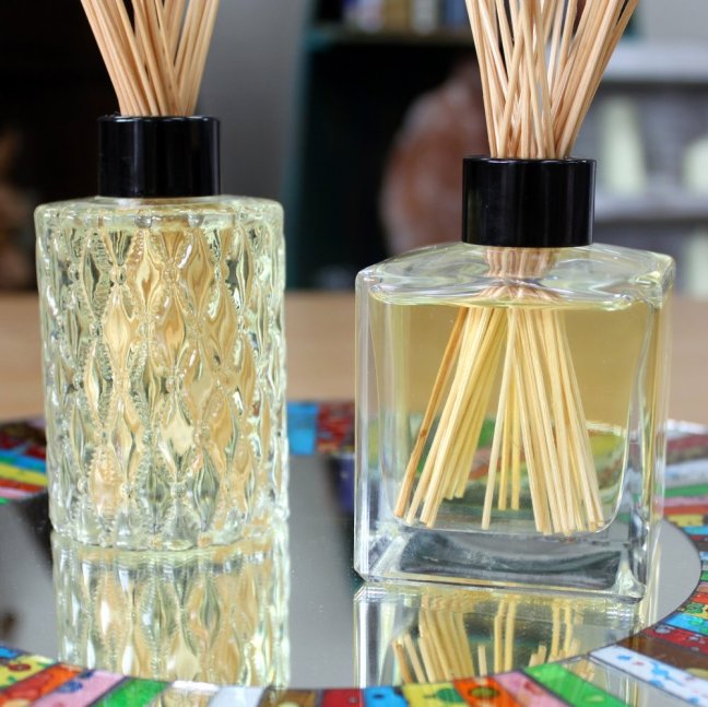 Štvorcová Fľaša na Difúzor s Uzáverom - 200ml