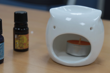 Klasická Biela Aroma Lampa - Nízka Sova
