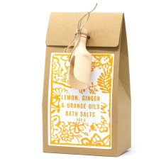 Agnes and Cat Soľ do Kúpeľa - Himalájska Soľ - Citrón, Zázvor a Pomaranč 500 g