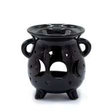 Kotlíková Aroma Lampa - Fáza Mesiaca - Čierna