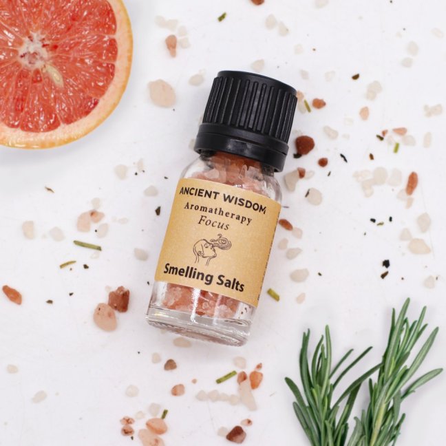 Aromaterapeutická Inhalačná Soľ - Sústredenie