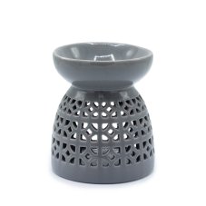 Klasická Aroma Lampa - Maroco - Sivá