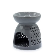 Klasická Aroma Lampa - Maroco - Sivá