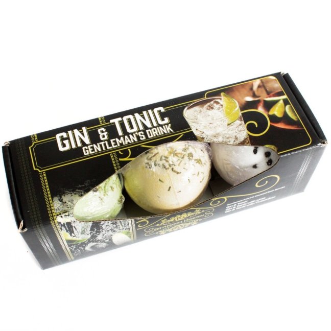 Šumivé bomby do kúpeľa Koktail - Gin & Tonik