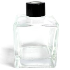 Štvorcová Fľaša na Difúzor s Uzáverom - 200ml
