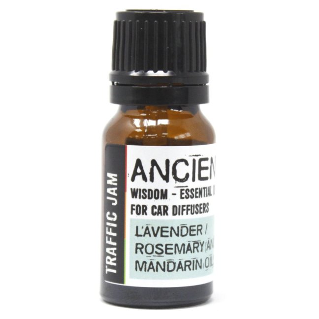 Ancient Wisdom Zmes Esenciálnych olejov pre Aroma Difuzéry do Auta - Dopravná Zápcha 10ml
