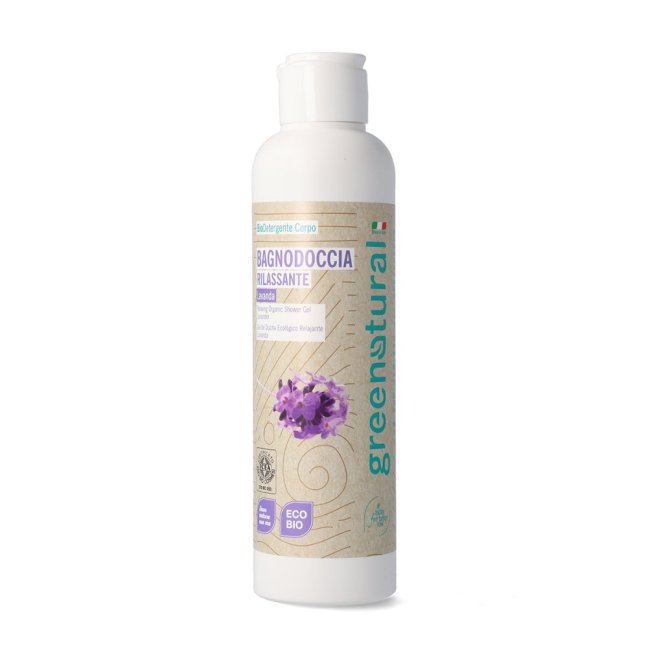 Greenatural Relaxačný sprchový gél levanduľa BIO 250 ml
