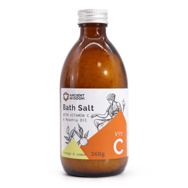 Soľ do Kúpeľa s Vitamínom C