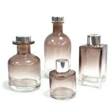 Oválna Antická Fľaša na Difúzor - Ombré - 250 ml