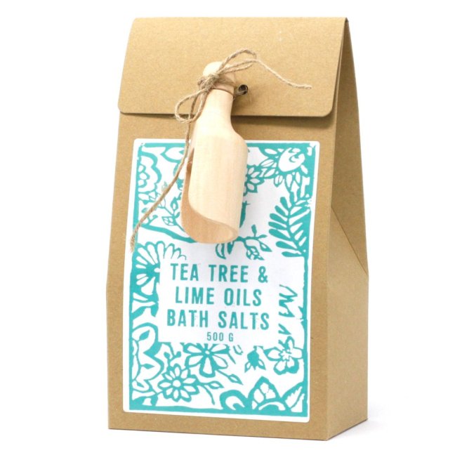 Agnes and Cat - Soľ do Kúpeľa - Tea Tree & Limetka 500 g