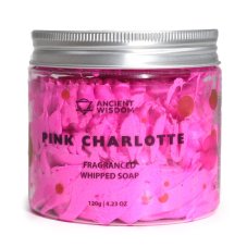 Šľahané Mydlo - Ružová Charlotte 120g