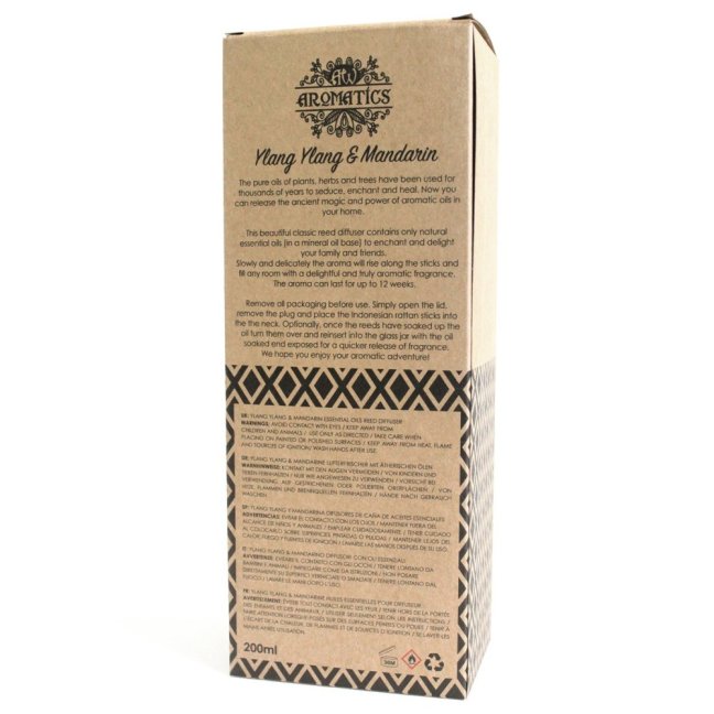 Aróma difuzér - Tyčinkový Ylang Ylang & Mandarinka