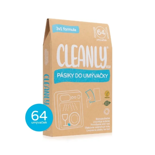 CleanlyEco Pásiky do umývačky, 64 dávok