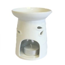 Klasická Biela Aroma Lampa - Vážka