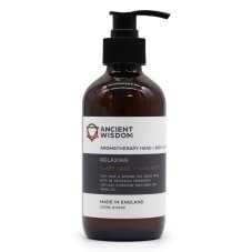 Ancient Wisdom Sprchový gél na Ruky a Telo Aromaterapeutický  - Šalvia a Levanduľa 250ml
