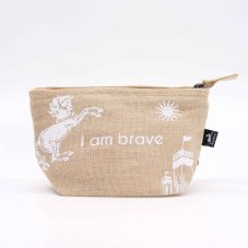 Jutové Hop Hare Vrecúško - I am Brave