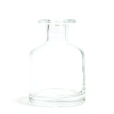 Oválna Alchymistická Fľaša na Difúzor - Čistá - 140 ml