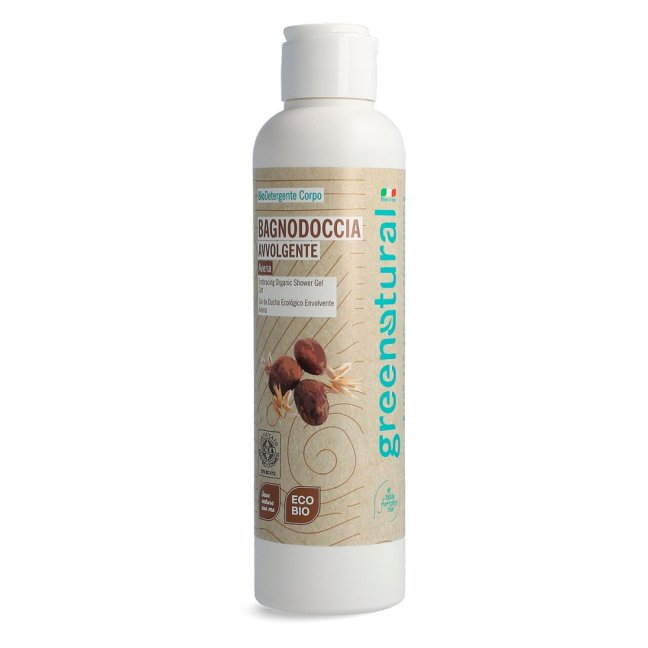 Greenatural Vyživujúci sprchový gél ovos BIO 250 ml