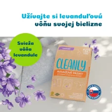 CleanlyEco Avivážové pásiky Levander, 64 pracích dávok