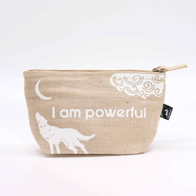 Jutové Hop Hare Vrecúško - I am Poweful