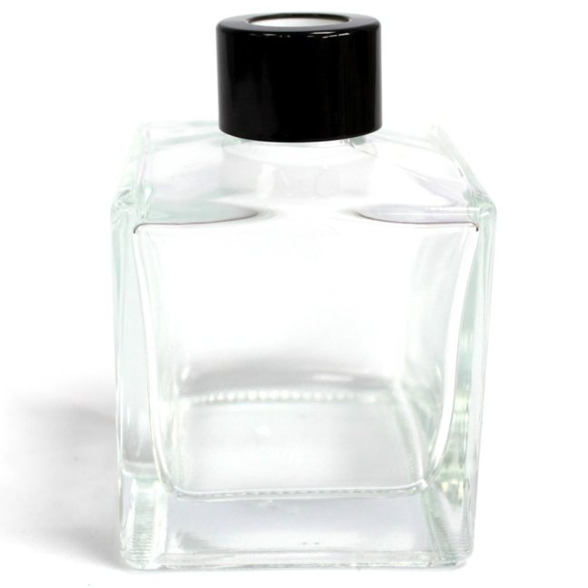 Štvorcová Fľaša na Difúzor s Uzáverom - 200ml