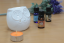 Klasická Biela Aroma Lampa - Nízka Sova